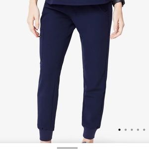 FIGS Zamora navy jogger scrub petite small